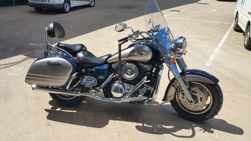 2005 Kawasaki 1600cc  Vulcan 1600 Nomad vn1600 D1 