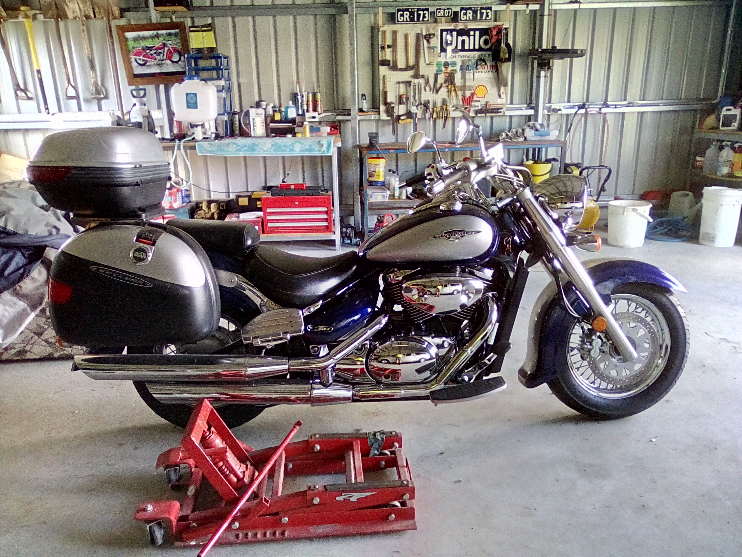 2007 Suzuki Vl800 (boulevard C50) Cruiser 800cc ...