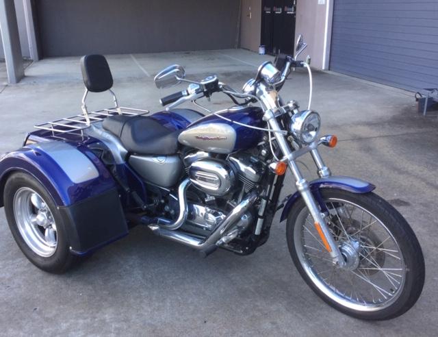 harley davidson sportster trikes for sale