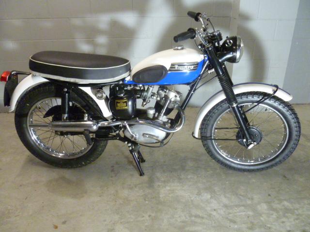 triumph tiger cub scrambler