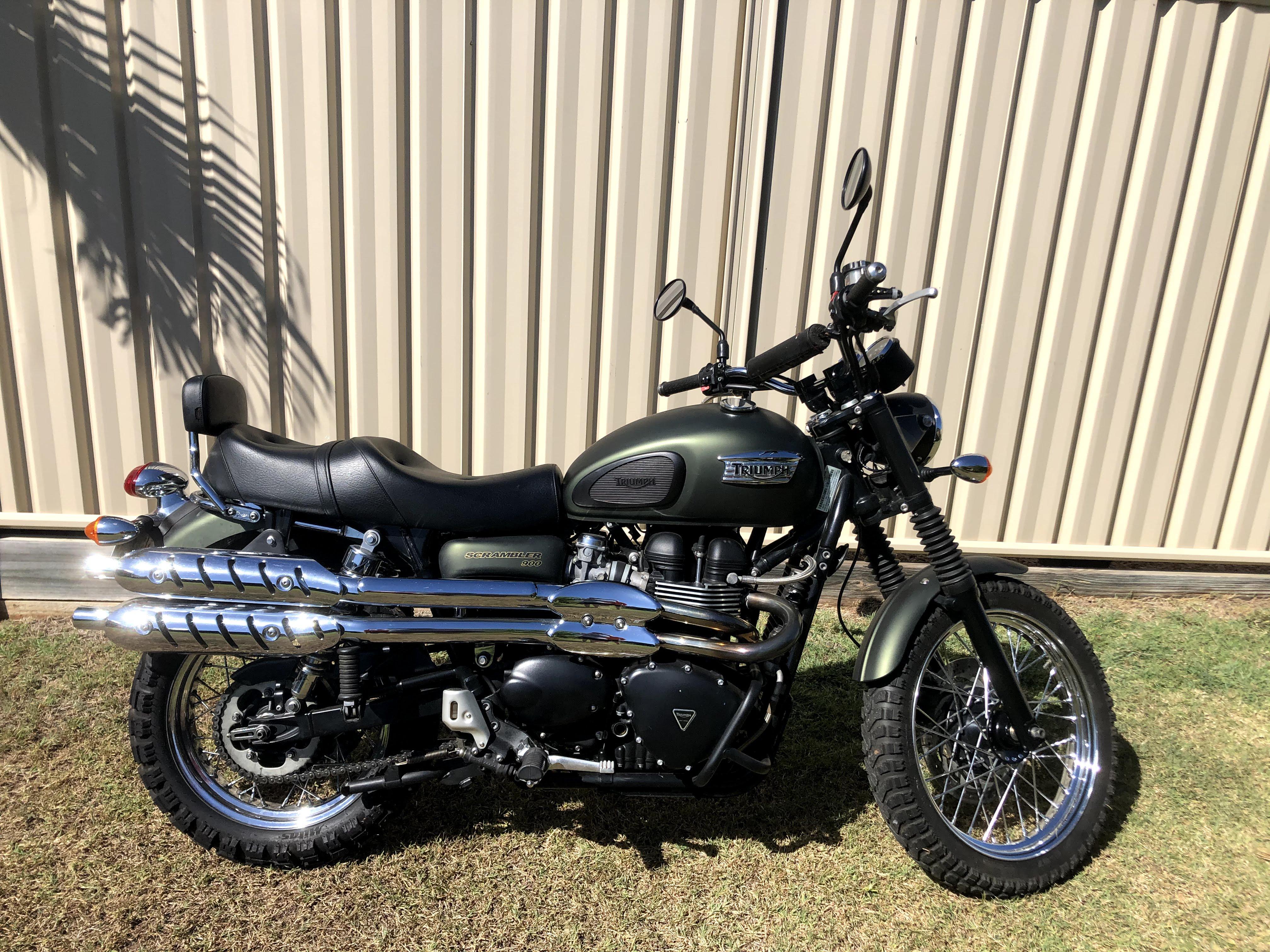 2010 triumph scrambler