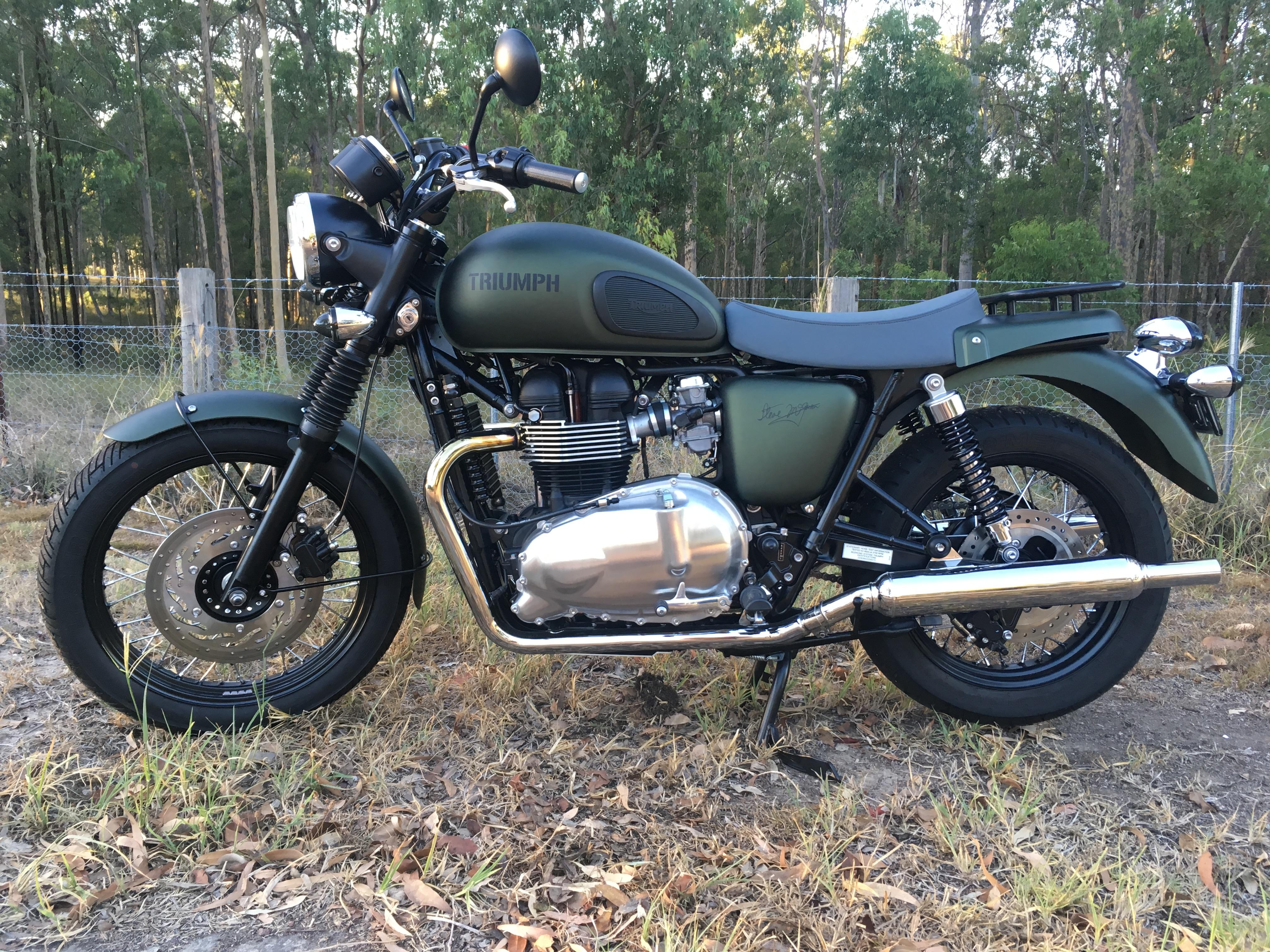 2012 Triumph Bonneville Steve Mcqueen Se - JBW5046462 ...