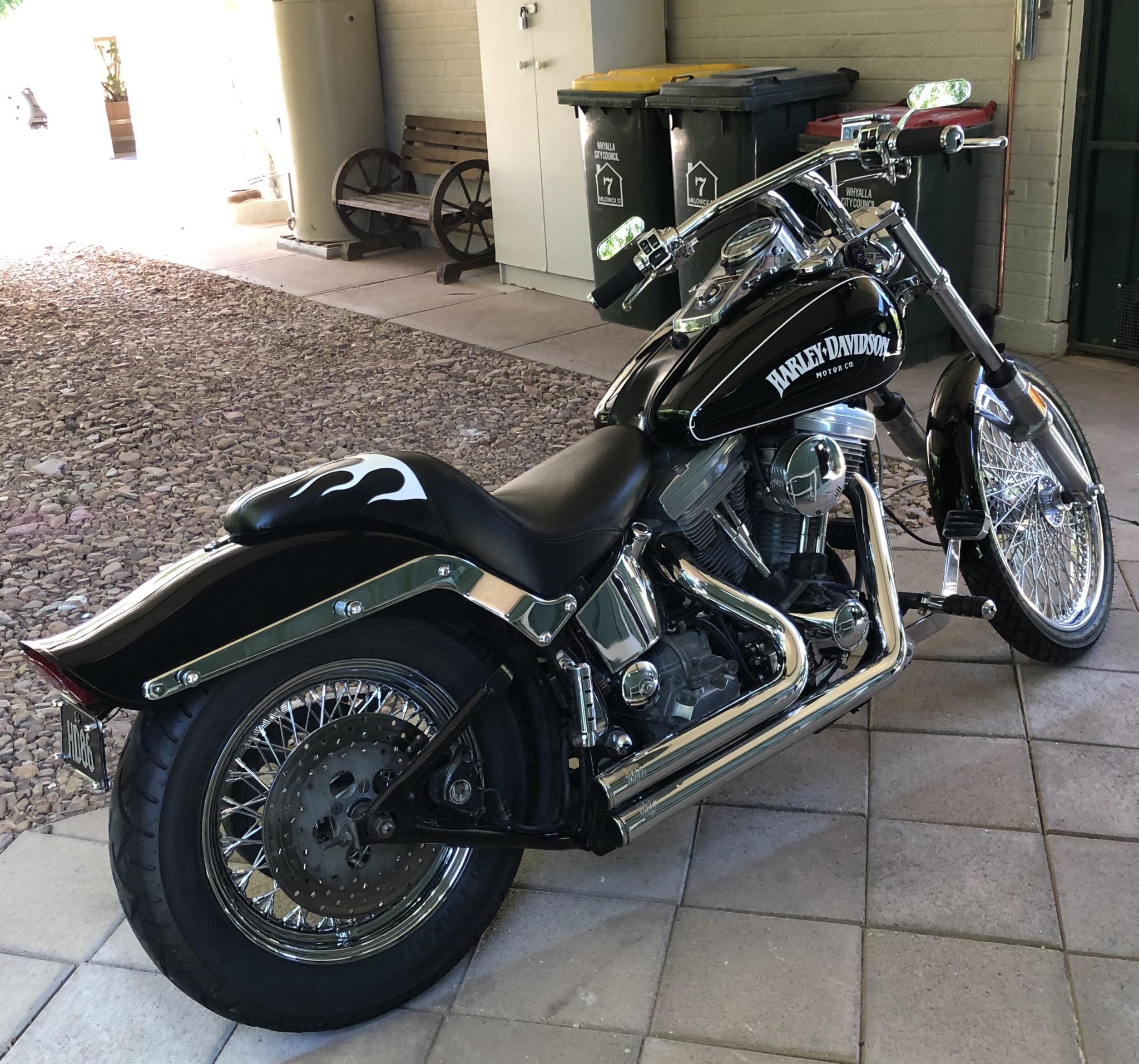 1986 Harley-davidson Fxst Softail Cruiser - JBW5048998 ...