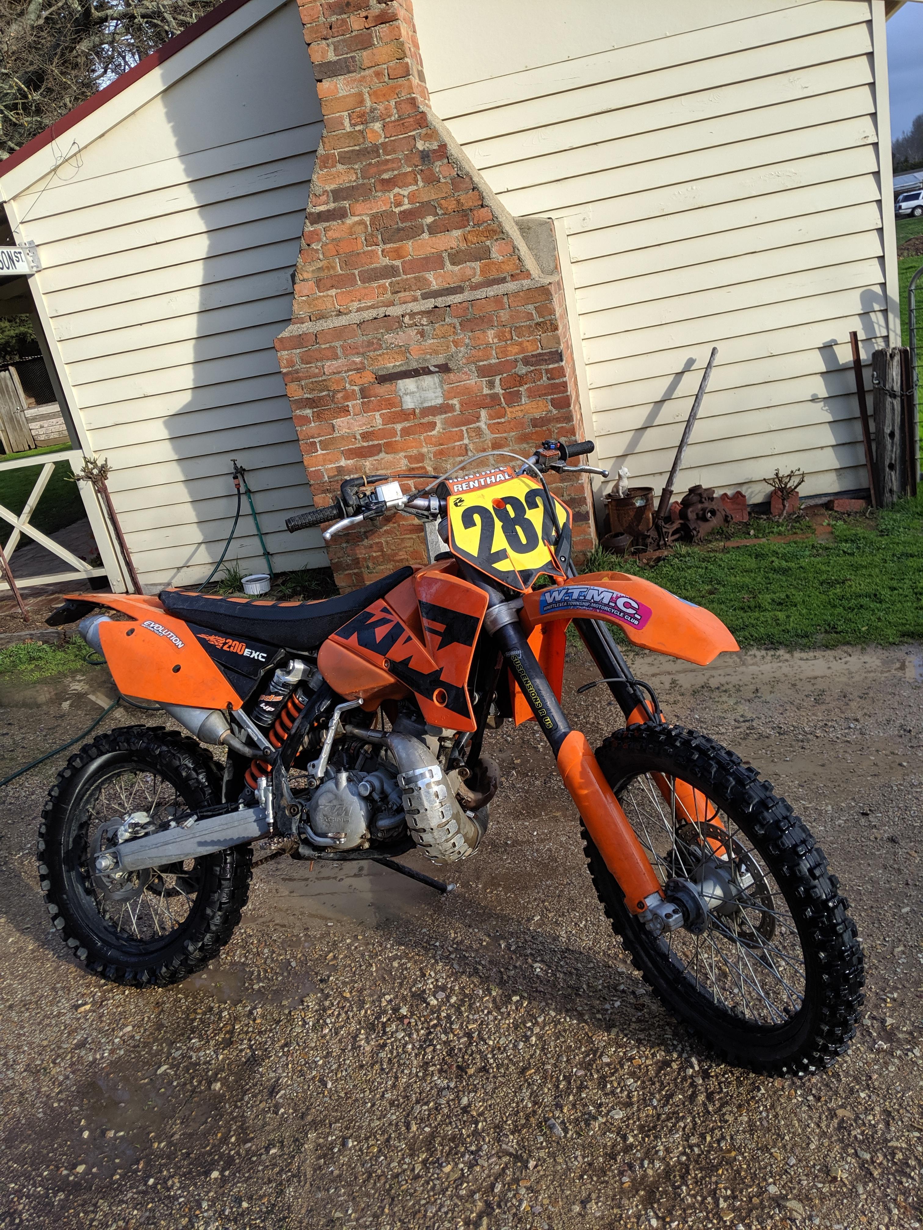 ktm 200 exc for sale