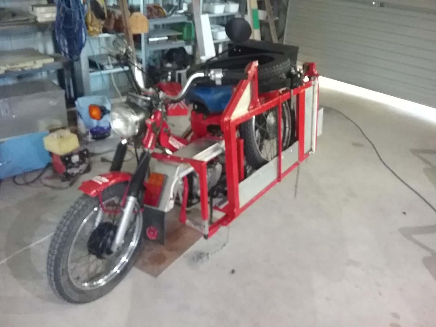 postie bike sidecar